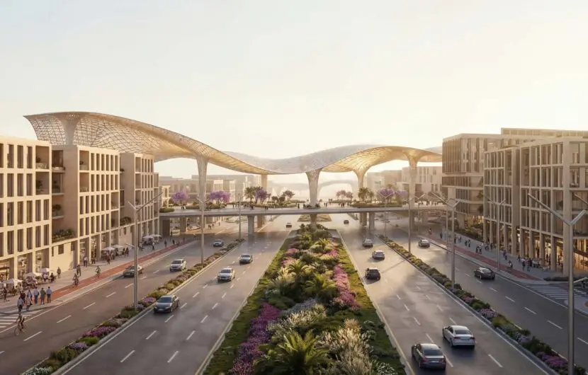 Sumou Boulevard in Mostakbal City, New Cairo by Paragon Adeer